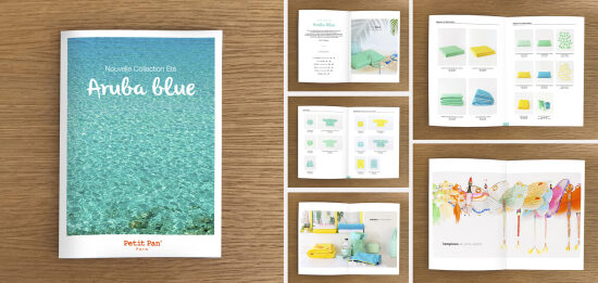 Collection Aruba blue
